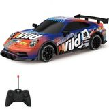 MEGA 1:18 Wild Kumandalı Full Fonksiyon Işıklı Araba Turuncu Mavi