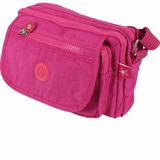 Mega Bag 215 Kipling Kadın Çapraz çanta Pembe - 23 cm + 19 cm (en + boy) - Renkli