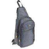 Mega Bag M 1008 Unisex Göğüs Çapraz Çanta, Body Siyah