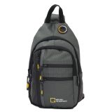 Mega Bag M 1022 Unisex Göğüs Çapraz Çanta, Body Gri