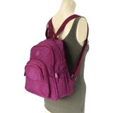 Mega Bag M 251 Klinkır Kadın Sırt Çantası - 25x33x13 - Bordo