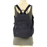 Mega Bag M 251 Klinkır Kadın Sırt Çantası - 25x33x13 - Siyah