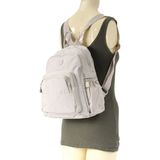 Mega Bag M 251 Klinkır Kadın Sırt Çantası - Krem - 25x33x13