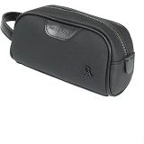 MEGA BAG M 433 Kanvas El / Clutch / Makyaj / Tıraş Çantası Siyah