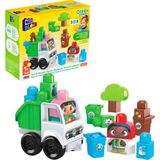 Mega Bloks Bloks Doğa Dostu Arkadaşlar Seti, Yürüme Çağındaki Çocuklar Için Yapı Oyuncakları - Standart