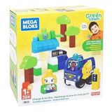 Mega Bloks Doğa Dostu Otobüs Seti, yürüme çağındaki çocuklar için yapı oyuncakları HDX90 (Çok Renkli)