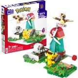 Mega Bloks Pokémon Yel Değirmeni Kasabası Seti, Çok Renkli
