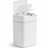 Mega Boy 22 Litre Otomatik Hareket Sensörlü Çöp Kovası, Banyo Çöp Kovası, Çocuk Odası Çöp Sepeti, Çöp Kutusu, (2 adet 1.5 V AA pil, piller pakete dahil değildir) 44x29.5x20 cm