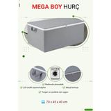 Mega Boy Hurç - Gri - 1 Adet