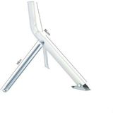 MEGA Çanak Ayak Takımı 60 cm Model CNK-21807 Standart Boru ile Güvenilir Bağlantı Özellikleri - Beyaz