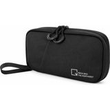 Mega Çanta M 1037 Mega Bag Polyester Seyahat Tıraş/ Makyaj Çantası, Organizatör Siyah - 23cm en x 12cm boy x 6cm derinlik - Çok Renkli