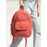 Mega Çanta Okul Çantası Mega Büyük Boy Çok Bölmeli Günlük Sırt Çantası - Pembe
