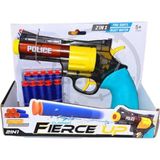 Mega Clarion Fierce 648-54 Dart ve Su Atan Polis Tabancası 2in1 5+ - Renkli