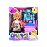 Mega Cute Doll Mini Bebek Mutfak Oyun Seti