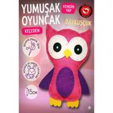 Mega Design Kendin Yap Baykuş Figürlü Keçe Dikiş Seti - Eğitici Çocuk El İşi Aktivite Kiti