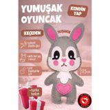 Mega Design Kendin Yap Tavşan Figürlü Keçe Dikiş Seti - Eğitici Çocuk El İşi Aktivite Kiti