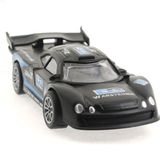 Mega DS Die Cast Çek Bırak Metal Siyah Yarış Arabası