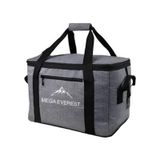 Mega Everest Termal Termos Çanta Buzluk Soğutucu Termo Piknik Çantası Thermo Bag 40 Litre Gri