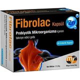 Mega-Farma Fibrolac 60 Enterik Kapsül Probiyotik Mikroorganizma İçeren Takviye Edici Gıda
