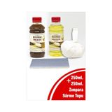 Mega Gomalak Doğal Ahşap Cila Seti Gomalak Cilası 250 ML + Gomalak Cilası Yağı 250 ML+ Sürme Topu + Zımpara