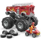 Mega Hot Wheels Hw 5 Alarm Monster Truck Itfaiye Aracı - Ahşap