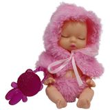 MEGA Kaibibi Minik Bornozlu Baby Kız Çocuk İçin Sevimli Pembe Model Bebek Oyun Arkadaşı