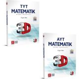 Mega Kitap 3D Yayınları Tyt Ayt Matematik Soru Bankası Seti Yeni 2021