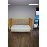 Mega Life 10 cm Bebek ve Çocuk Yatağı Sünger Park Yatak Anne Yanı ve Bebek Yatakları Ultra Lüx Full Ortopedik - Beyaz - 90 x 115 cm