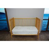 Mega Life 15 cm Bebek ve Çocuk Yatağı Sünger Park Yatak Anne Yanı ve Bebek Yatakları Ultra Lüx Full Ortopedik - Beyaz - 50 x 110 cm