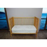 Mega Life 15 cm Bebek ve Çocuk Yatağı Sünger Park Yatak Anne Yanı ve Bebek Yatakları Ultra Lüx Full Ortopedik - Beyaz - 60 x 100 cm