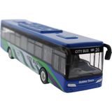 MEGA Mavi Metal Otobüs 632-27 Lacivert 15 cm Ölçekli Oyuncak Araç