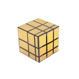 Mega Metalik Sarı Geometrik Zeka Küpü