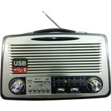 Mega MG-1700BT Bluetooth Nostalji Radyo