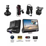 Mega Oto Market Araç İçi 3 Kameralı Araç Kamerası 140° Geniş Açı 1080P Full HD Gece Görüşlü Yol Kayıt Sistemi