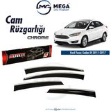 Mega Oto Market [brand] Focus 3 Sedan 2011- Sonrası Krom Cam Rüzgarlık