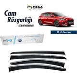 Mega Oto Market [brand] Ford Focus 5 Hb 2018- Sonrası Krom Cam Rüzgarlığı
