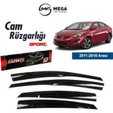 Mega Oto Market [brand] Hyundai Elantra 2011-2016 Arası Mugen Cam Rüzgarlık