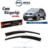 Mega Oto Market [brand] Nissan Qashqai 2007-2014 Cam Rüzgarlık Mugen Tip