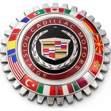 Mega Oto Market Cadillac Tırtıl Arma Dekoratif – Klasik Amerikan Otomobil Duvar Dekoru