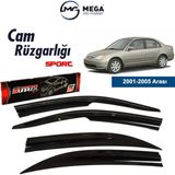 Mega Oto Market Honda Civic 2001-2005 Arası Mugen Cam Rüzgarlık