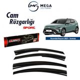 Mega Oto Market Hyundai Bayon 2021- Sonrasi Mugen Tip Cam Ruzgarlik Sunplex