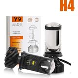 Mega Oto Market Mercekli LED Xenon H4 Şimşek Etkili Ultra Güçlü Işık Teknolojisi Xenon Far Lambası Beyaz Renk H4 Soket ile Uyumlu