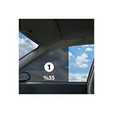 Mega Oto Market Oto Cam Filmi Çizilmez 1. Kalite 50 Cm X 6 Metre %35 Koyuluk 1 Numara Açık Ton