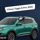 Mega Oto Market Paslanmaz Krom Akrilik Cam Rüzgarlığı Chery Tiggo 7 Pro 2023 sonrası ile uyumlu Chr-1-028-002