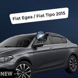 Mega Oto Market Paslanmaz Krom Akrilik Cam Rüzgarlığı Fiat Egea / Fiat Tipo 2015 Sonrası ile Uyumlu CHR-1-006-001