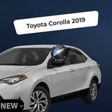 Mega Oto Market Paslanmaz Krom Akrilik Cam Rüzgarlığı Toyota Corolla 2019 sonrası ile uyumlu Chr-1-025-001