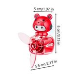 Mega Oto Market Pervaneli Klima Süsü Oto Koku Klipsi Kırmızı Pilot Hava Ferahlatıcı Maskot