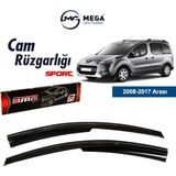 Mega Oto Market Peugeot Partner 2008-2017 Arası Mugen Cam Rüzgarlık