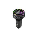 Mega Oto Market Rgb Işıklı 5.3 Bluetoothlu Çakmaklık 30w Usb Type C Hızlı Şarjlı Araç Kiti - Eller Serbest Modlu