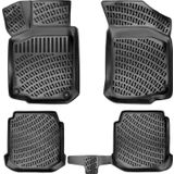 Mega Oto Market Rizline 3D Oto Paspas Siyah Renk Seat Toledo1998 - 2004 ile uyumlu